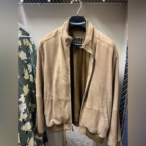 Jos A Bank Suede Jacket